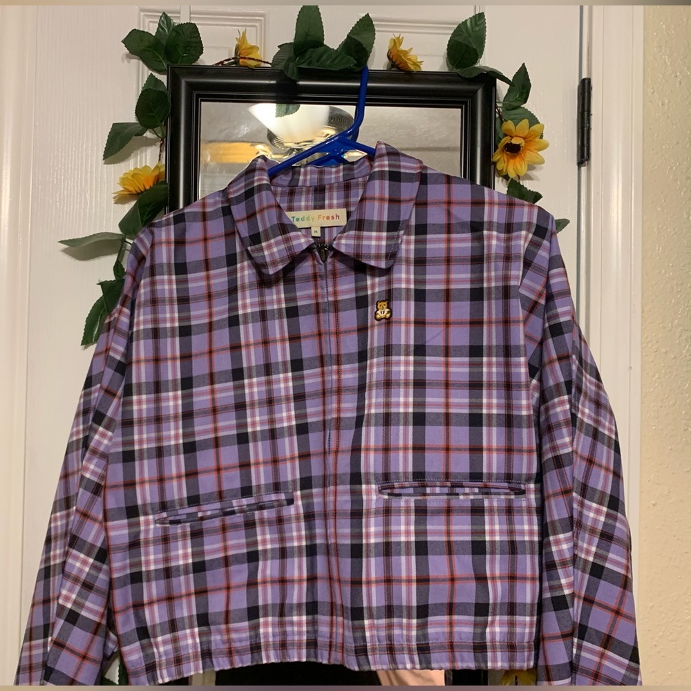 Teddy Fresh Plaid Jacket
